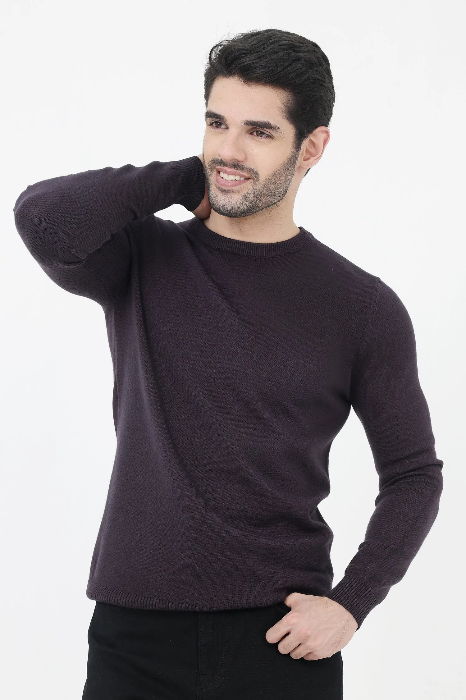ALMAS SWEATER-PURPLE