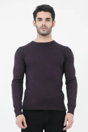 ALMAS SWEATER-PURPLE
