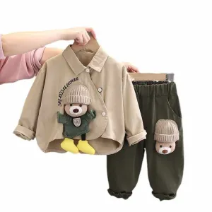 &nbsp;Fashion Baby Boys Spring-طقم ملابس ربيعي