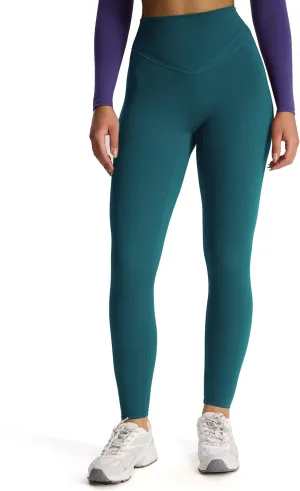Aoxjox High Waisted Workout Siren Leggings for Women Hidden Scrunch Butt Lifting Tummy Control Yoga Pants 26"