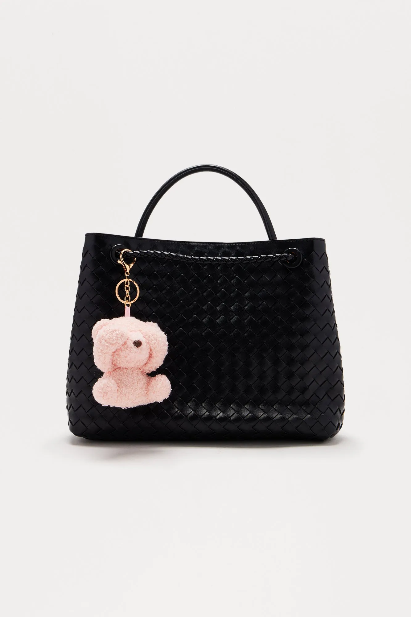 Bashful Buddy Handbag Charm - Pink