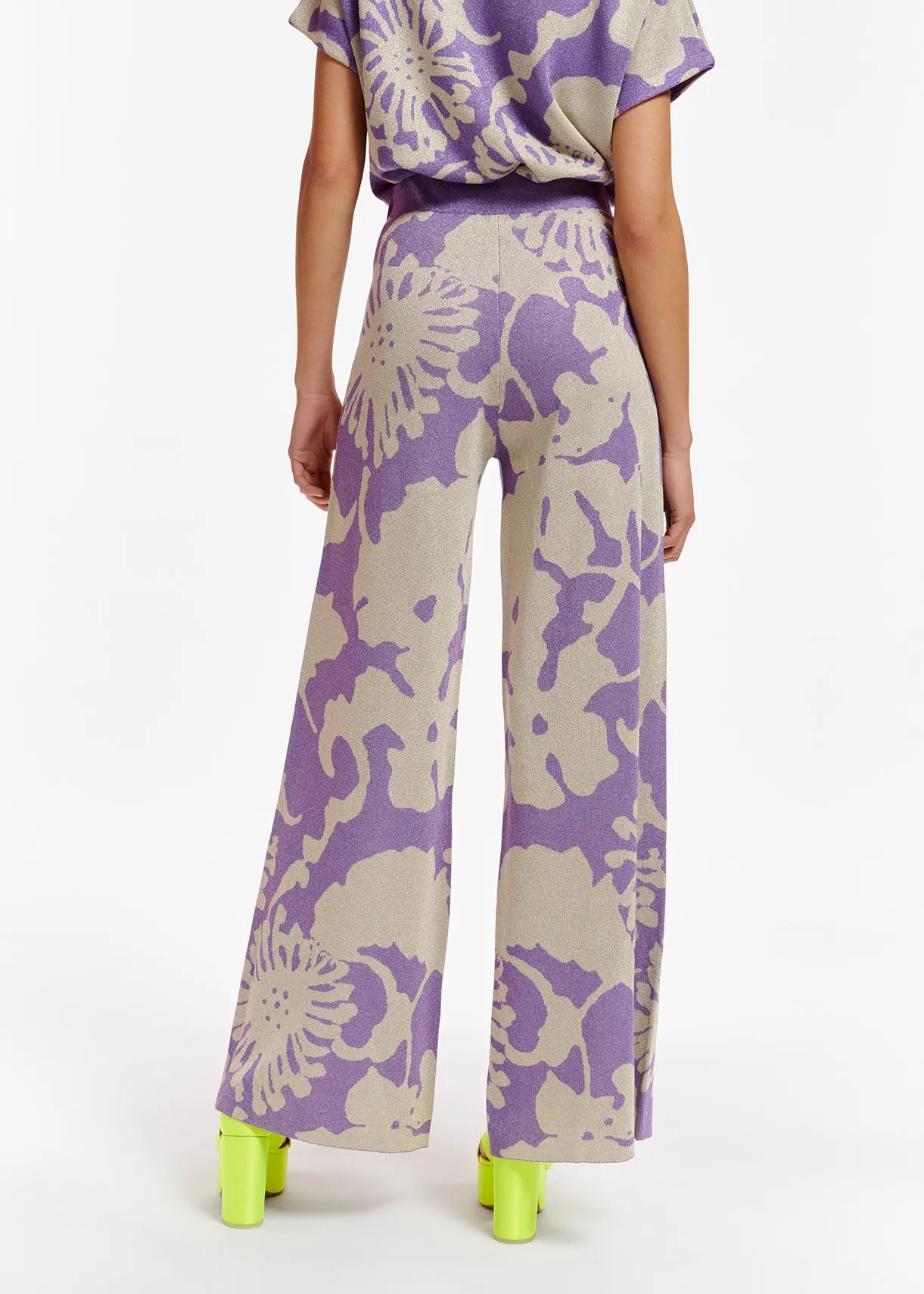 Beige and purple jacquard-knit lurex pants (ready to publish wrong_packshot)