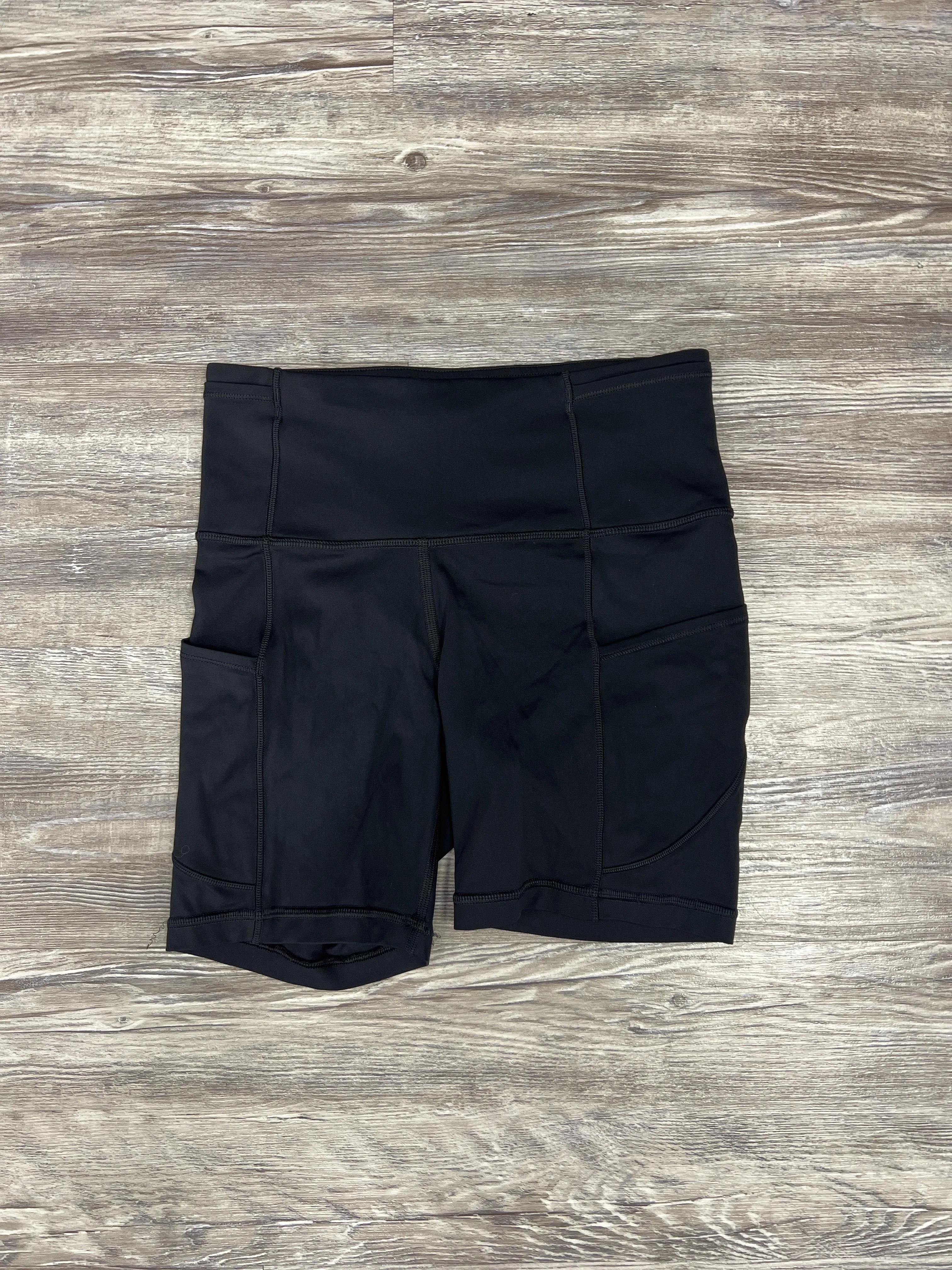 Black Athletic Shorts Lululemon, Size 4