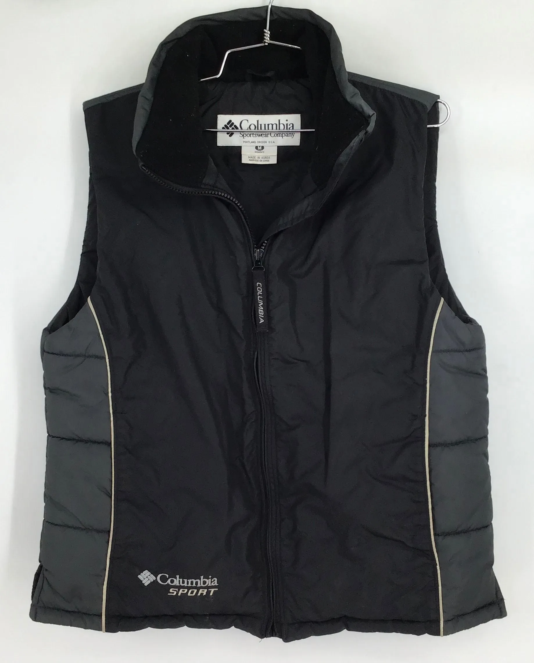 Columbia Women's Black Puffer Vest - Size M
