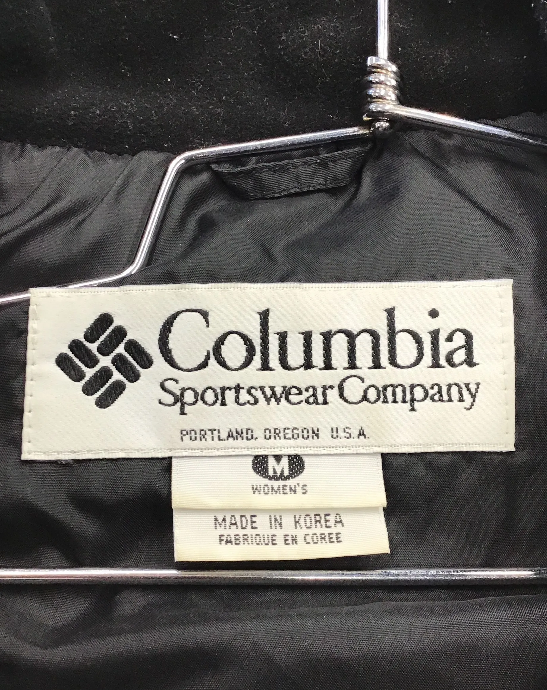 Columbia Women's Black Puffer Vest - Size M