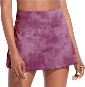 cooki Skorts for Women 2025, Women's High Waisted Tummy Control Sports Tennis Skirt Summer Casual Mini Skorts with Pockets