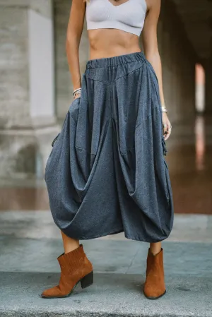 Cotton Pants Amisha Blue