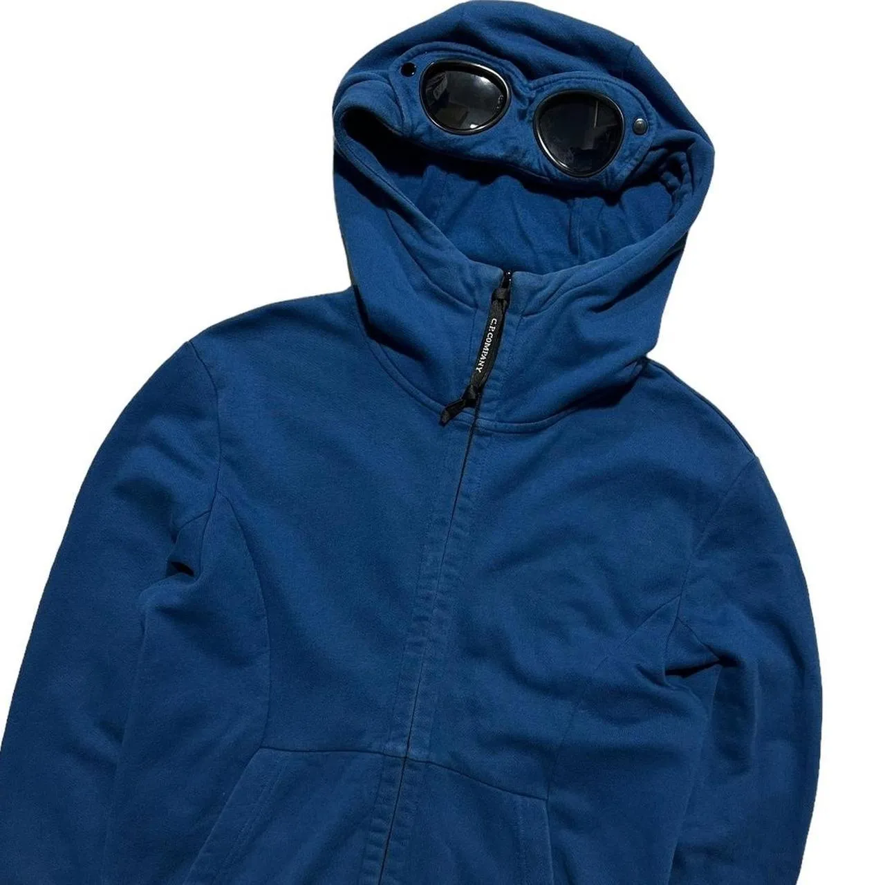 CP Company Blue Goggle Hoodie