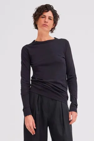 Davies Longsleeve Tee Black