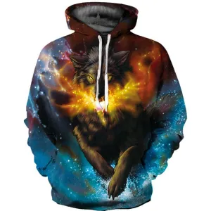 Digital print hoodie Shirt