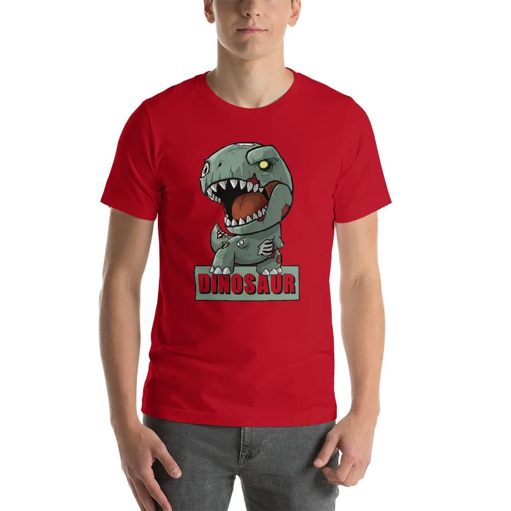 Dinosaur Men round Neck T-Shirts
