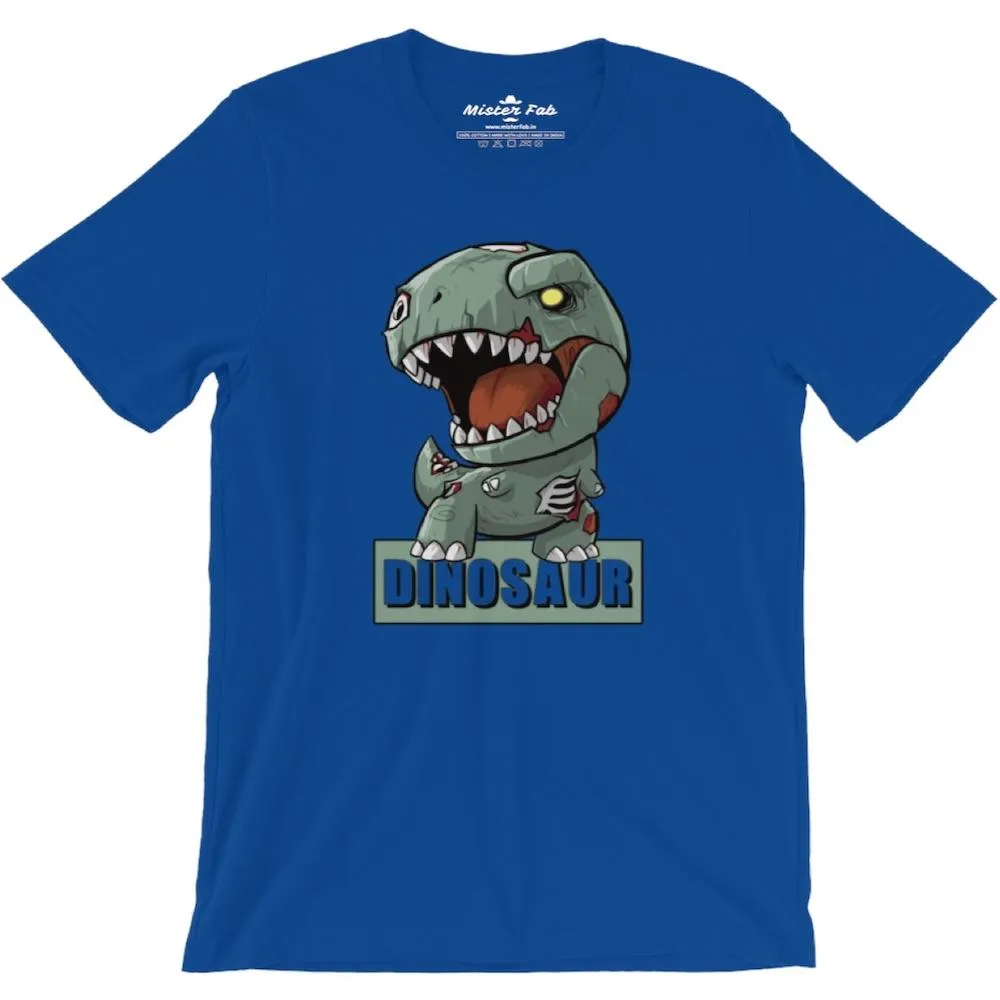 Dinosaur Men round Neck T-Shirts