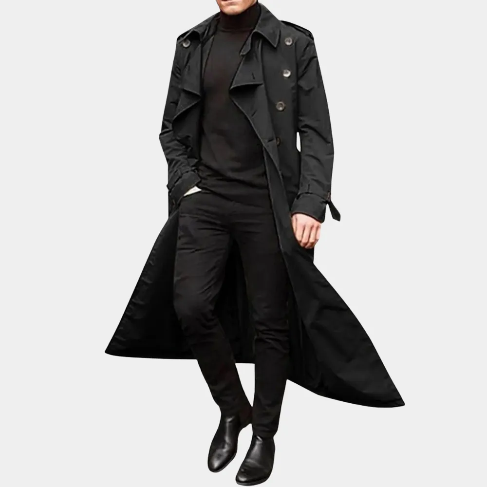 Emilio Mantel | Heren Casual Lange Mantel