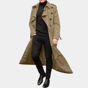 Emilio Mantel | Heren Casual Lange Mantel