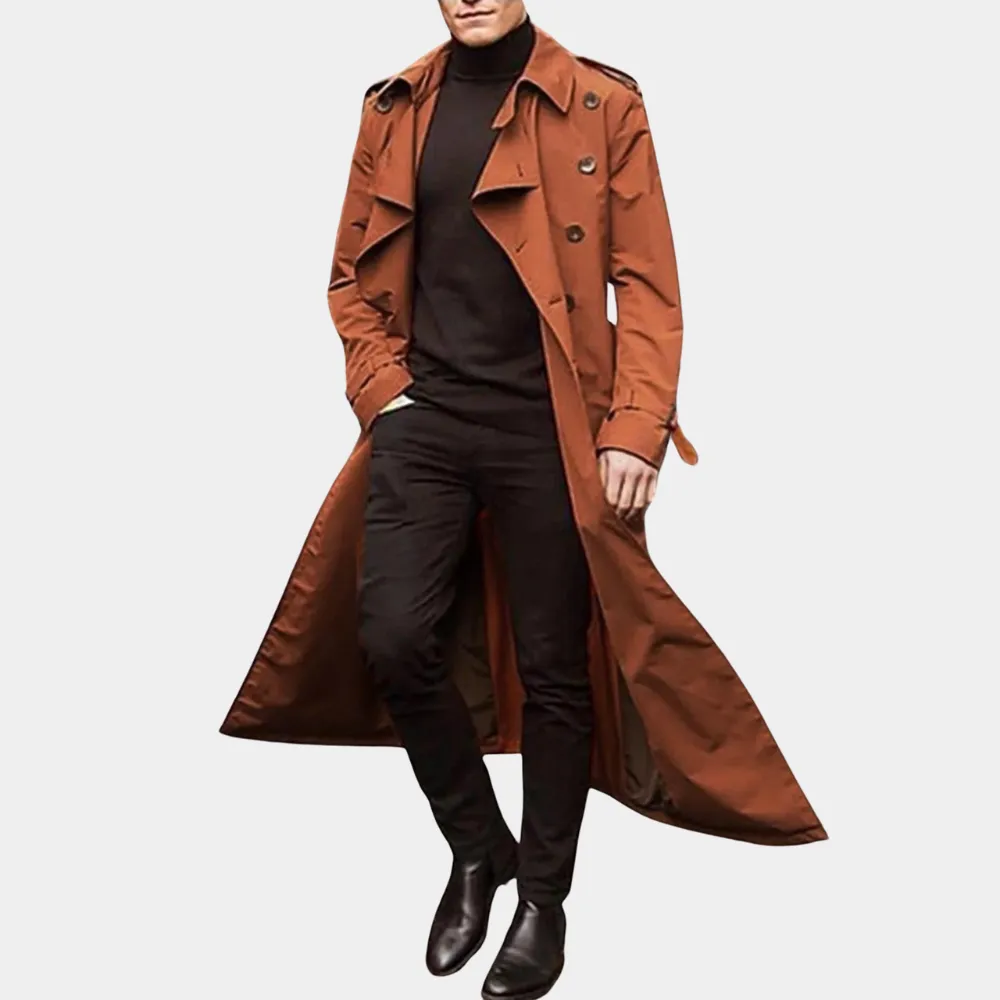 Emilio Mantel | Heren Casual Lange Mantel