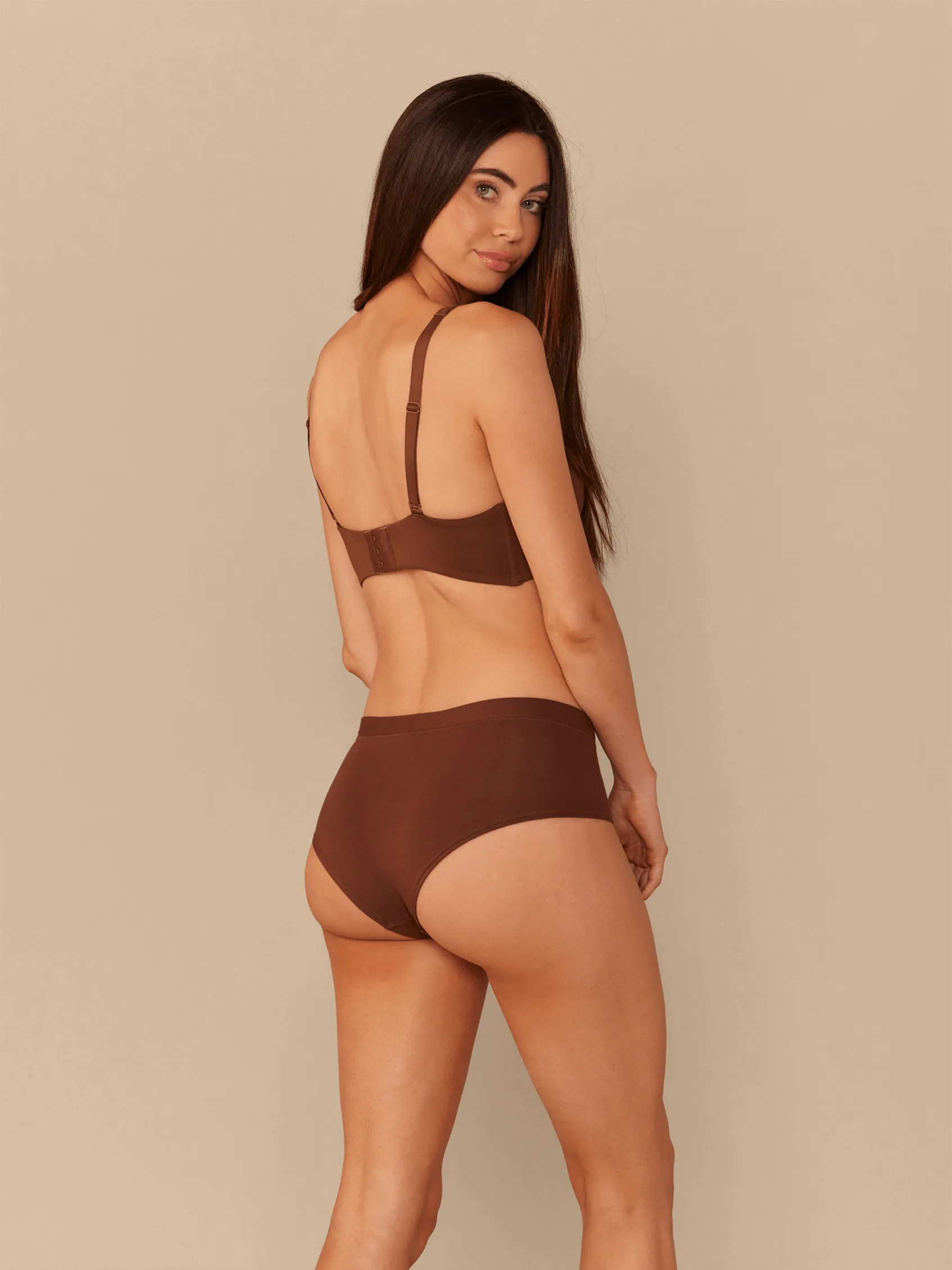 FeelFree Cheeky Brief | Walnut Shell