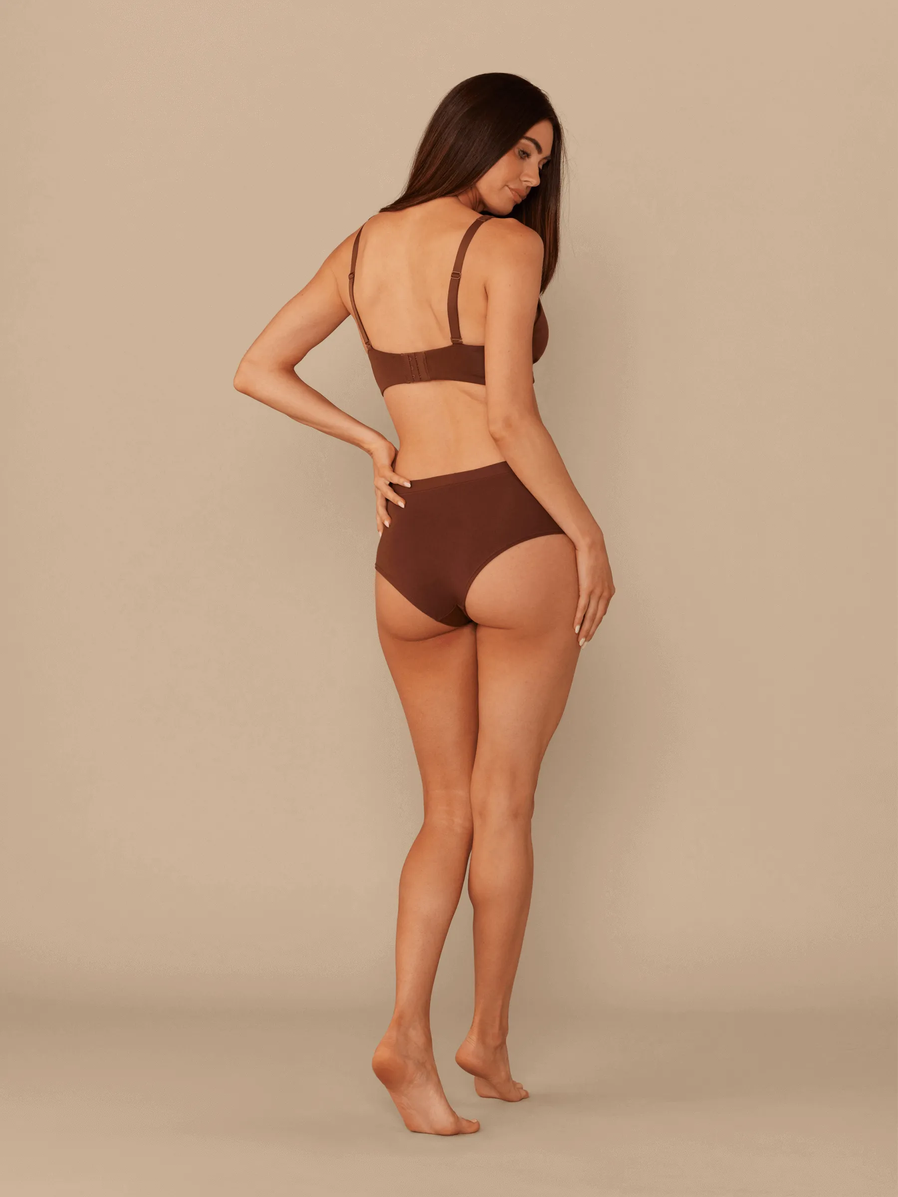 FeelFree Cheeky Brief | Walnut Shell