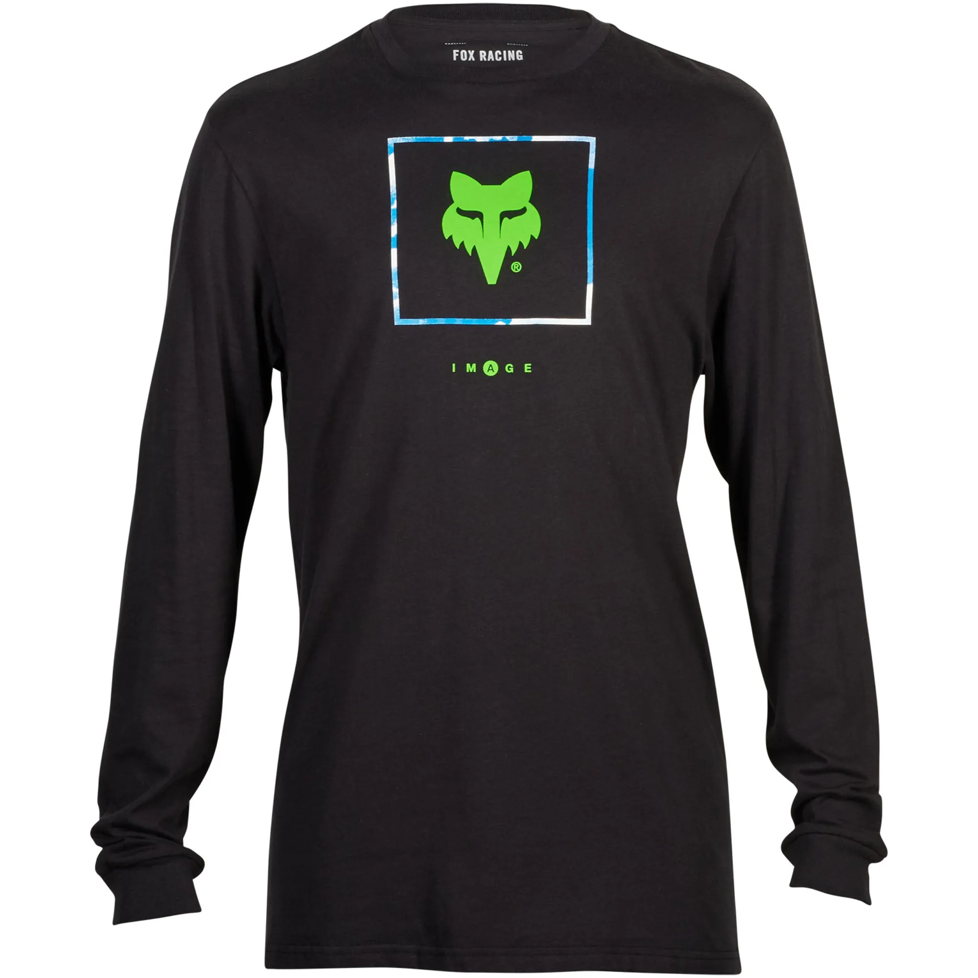 Fox Racing  Mens Atlas Long Sleeve Premium Tee T-Shirt Casual Cotton Black