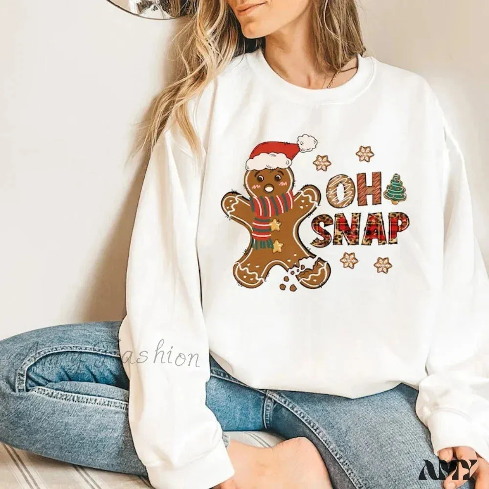 Gingerbread Christmas Cookie Kawaii Holiday Season Hoodie