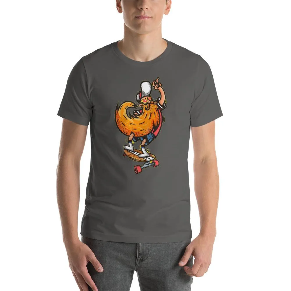 Hipster Beard Men Round Neck T-shirts