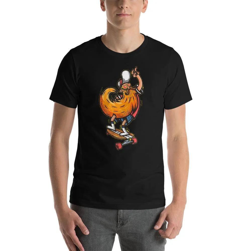 Hipster Beard Men Round Neck T-shirts