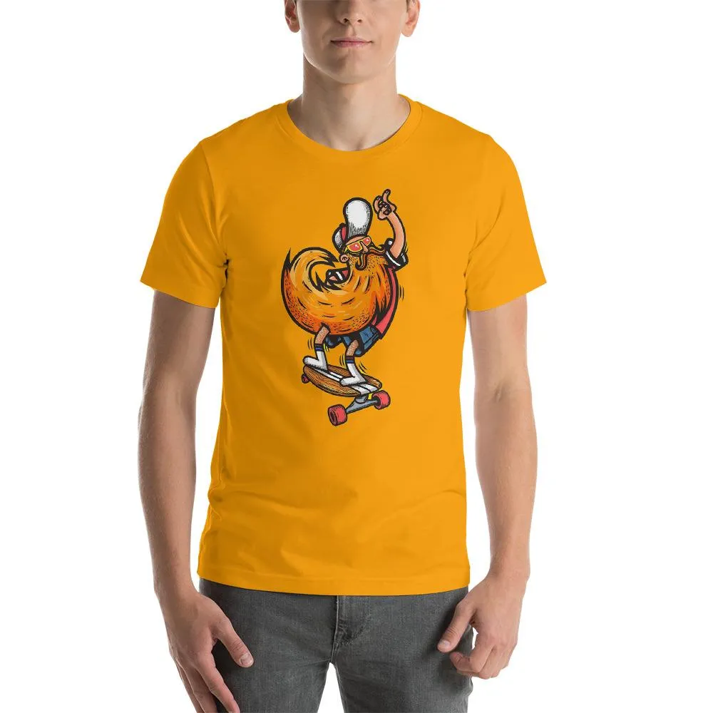 Hipster Beard Men Round Neck T-shirts