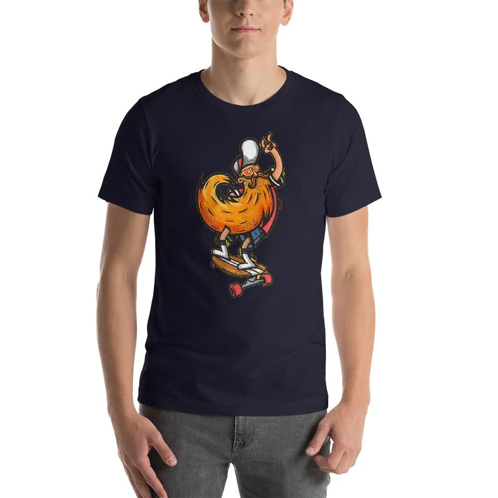 Hipster Beard Men Round Neck T-shirts