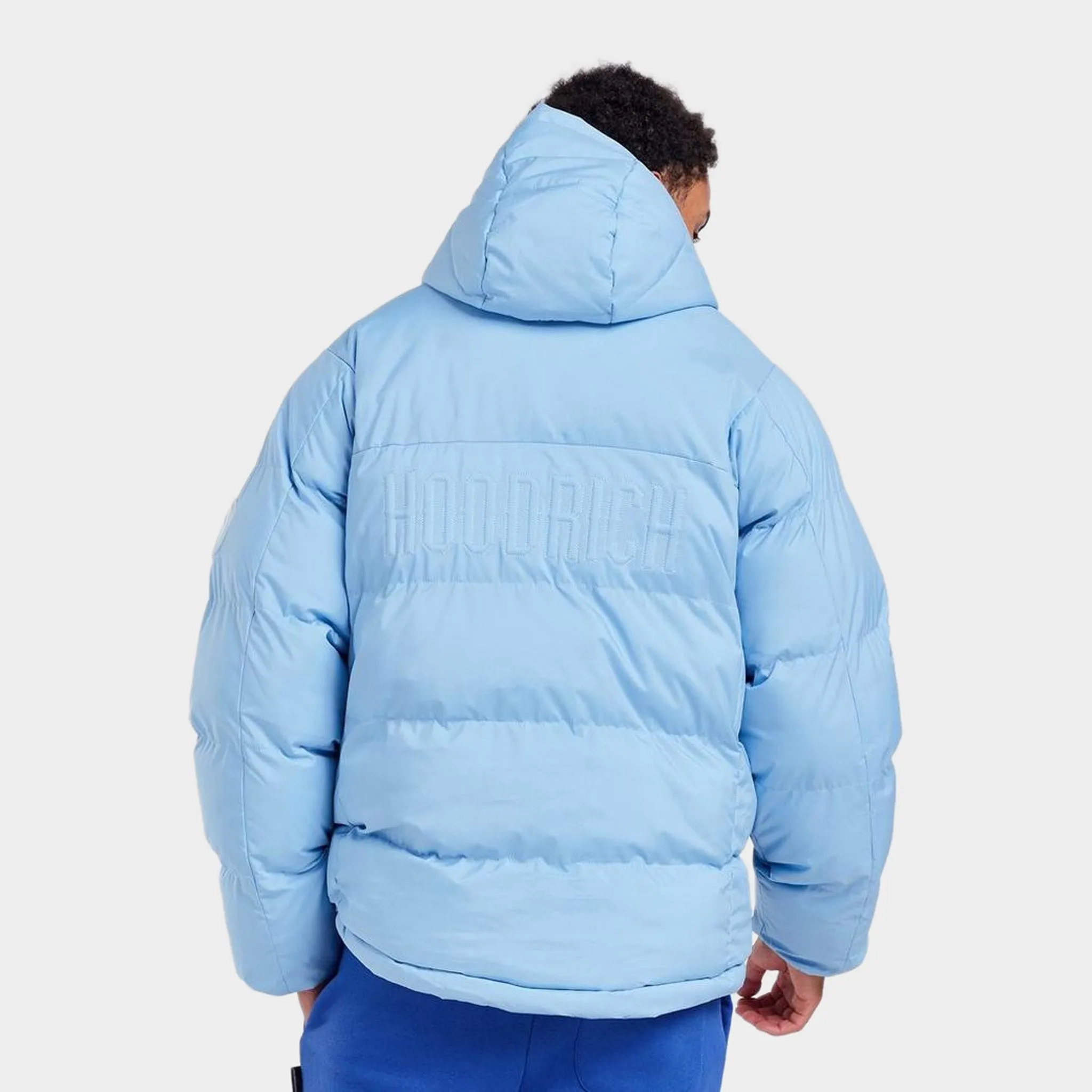 Hoodrich OG Phenom Puffer Jacket Placid Blue / White