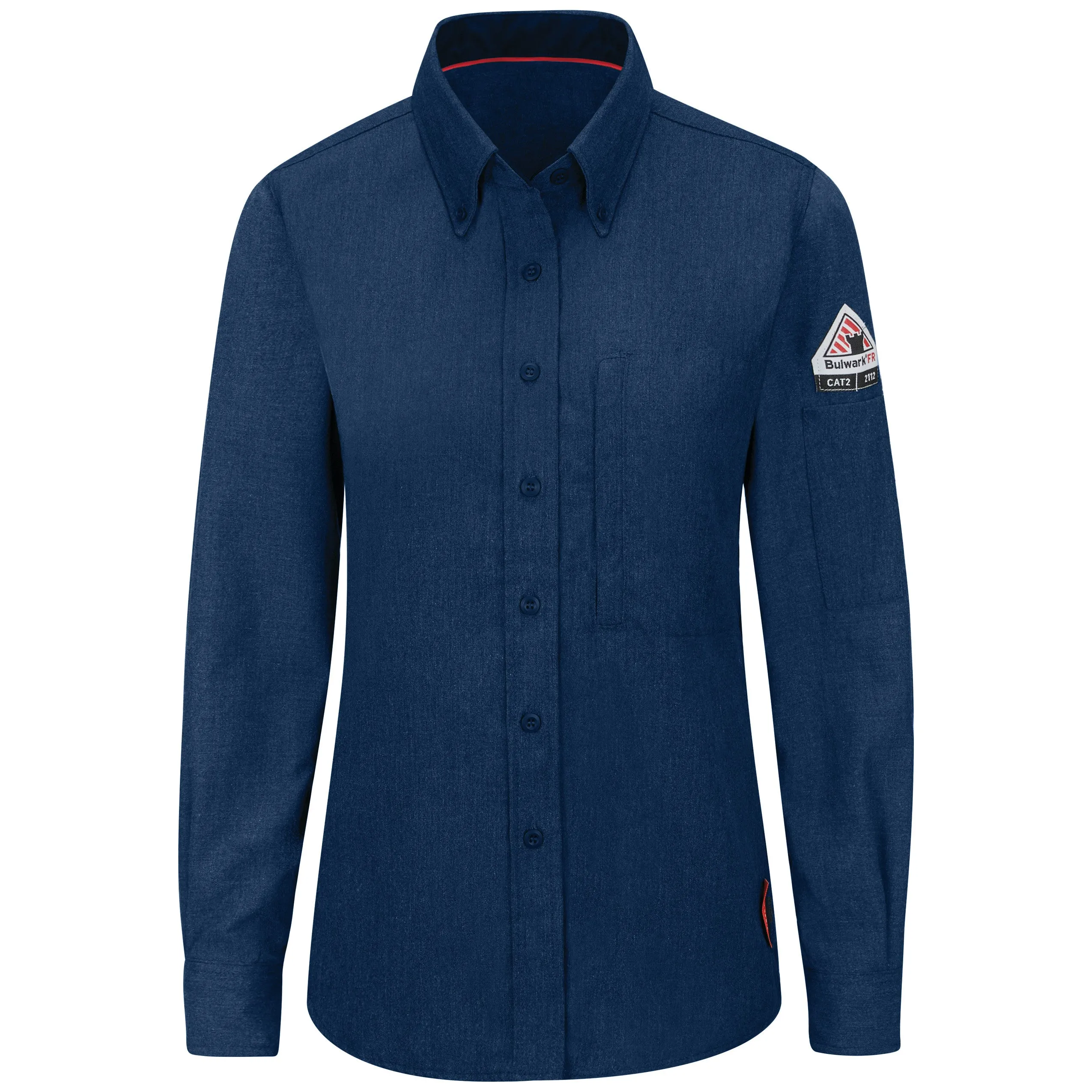 iQ Series® Comfort Woven Women's Lightweight Shirt QS51 - Navy
