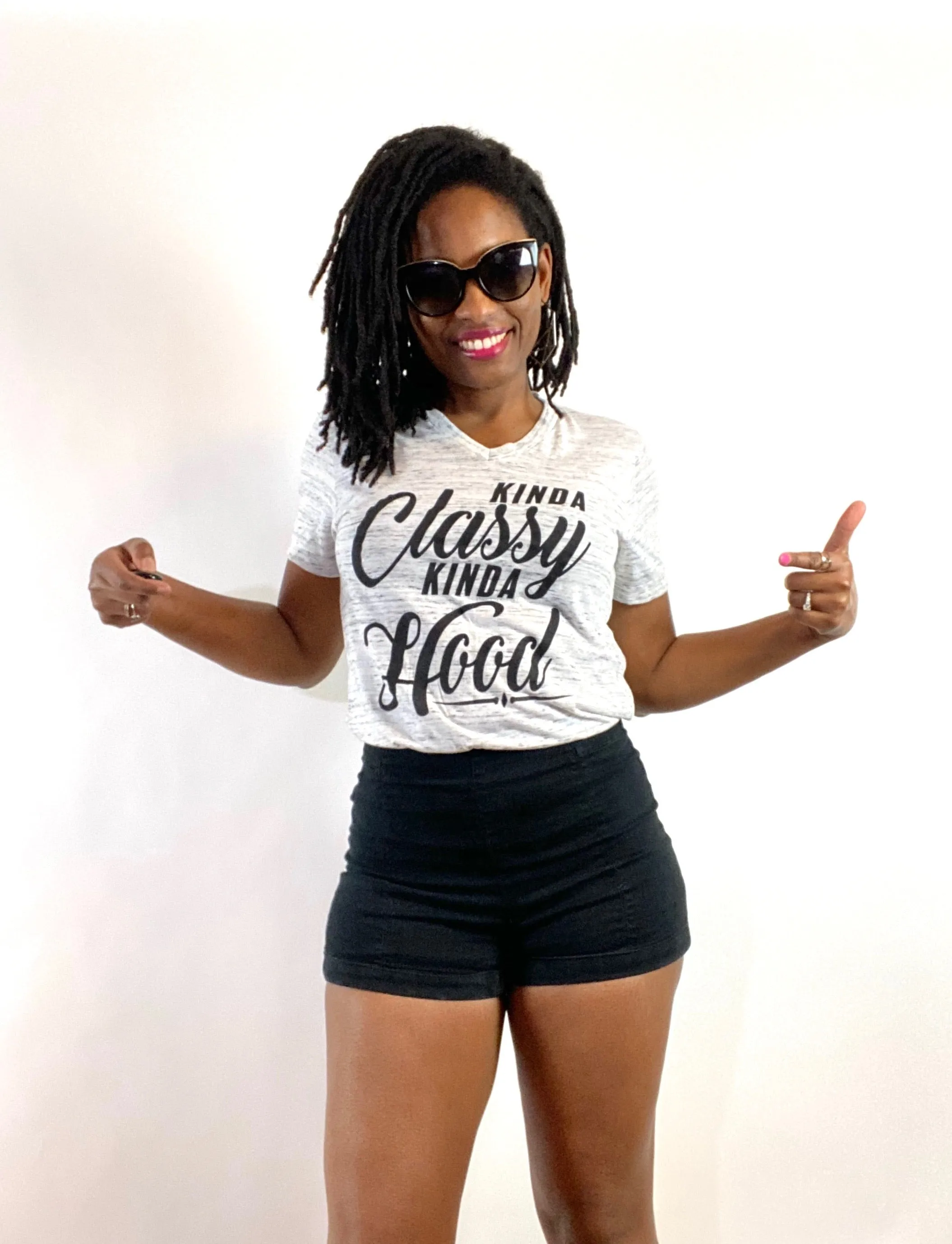 Kinda Classy Kinda Hood - Womens Tee
