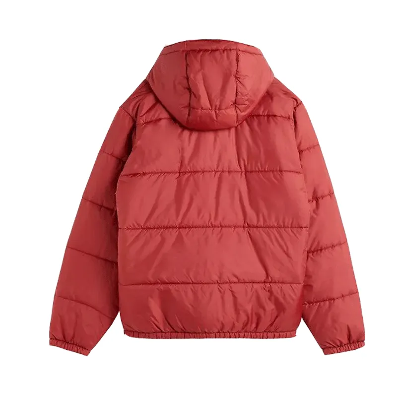 Levis - Telegraph Hooded Jacket - Brick Red SALE