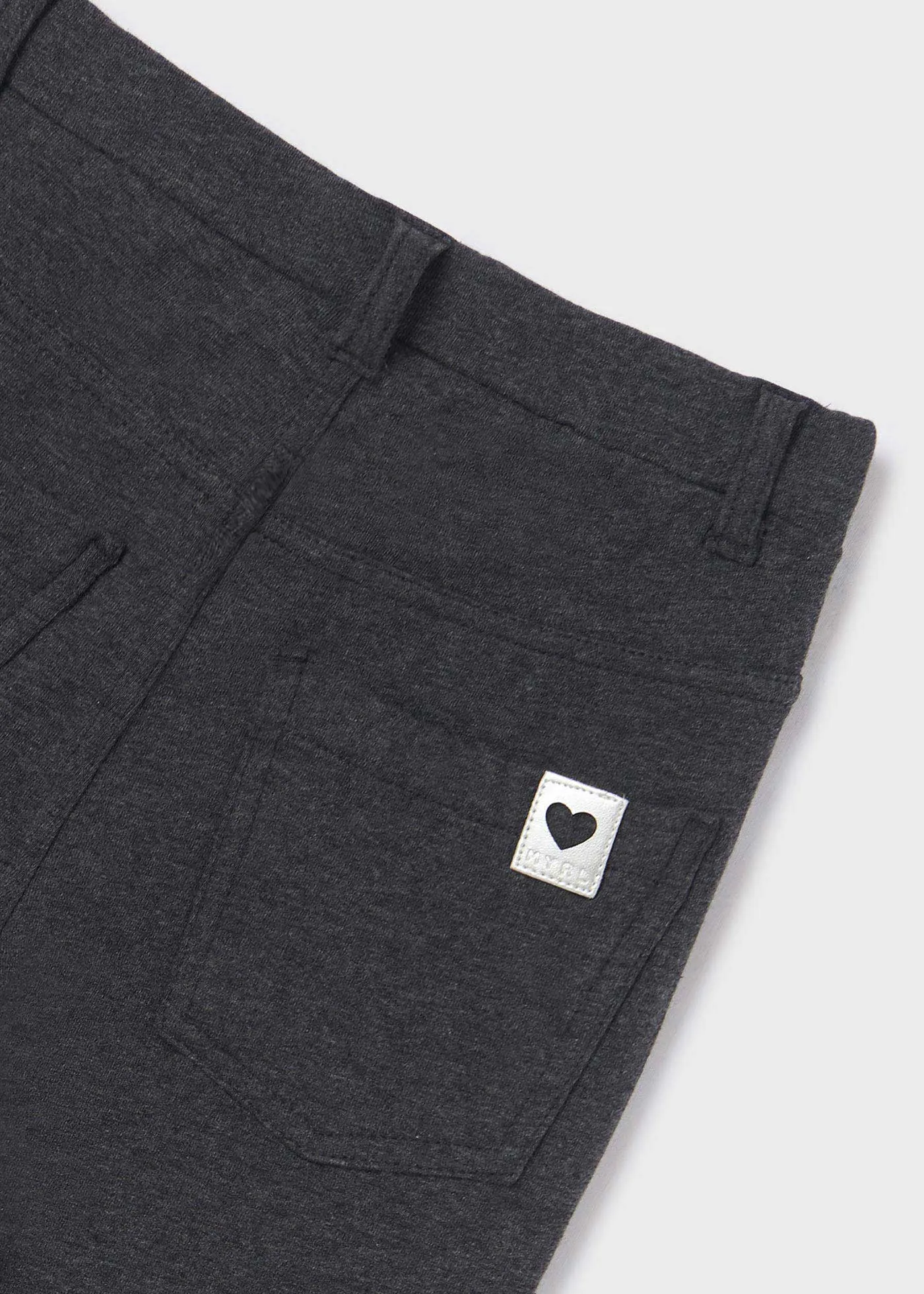 Mayoral Junior Grey Fleece Stretch Pants _7511-32
