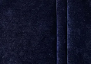 Midnight Ink Upholstery Chenille Velvet (Exclusively Made for Britex in Turkey)