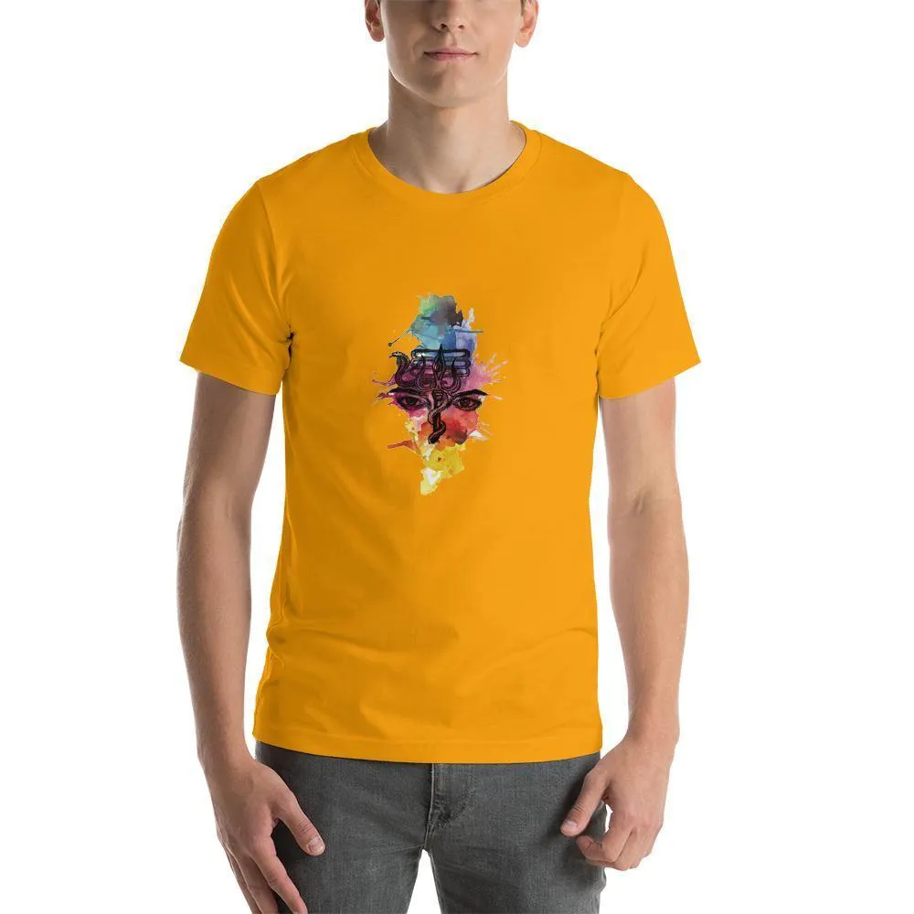 Mister Fab Shiva Men Round Neck printed T-Shirts