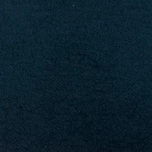 Navy Blue Stretch Berber Fleece Knit Fabric
