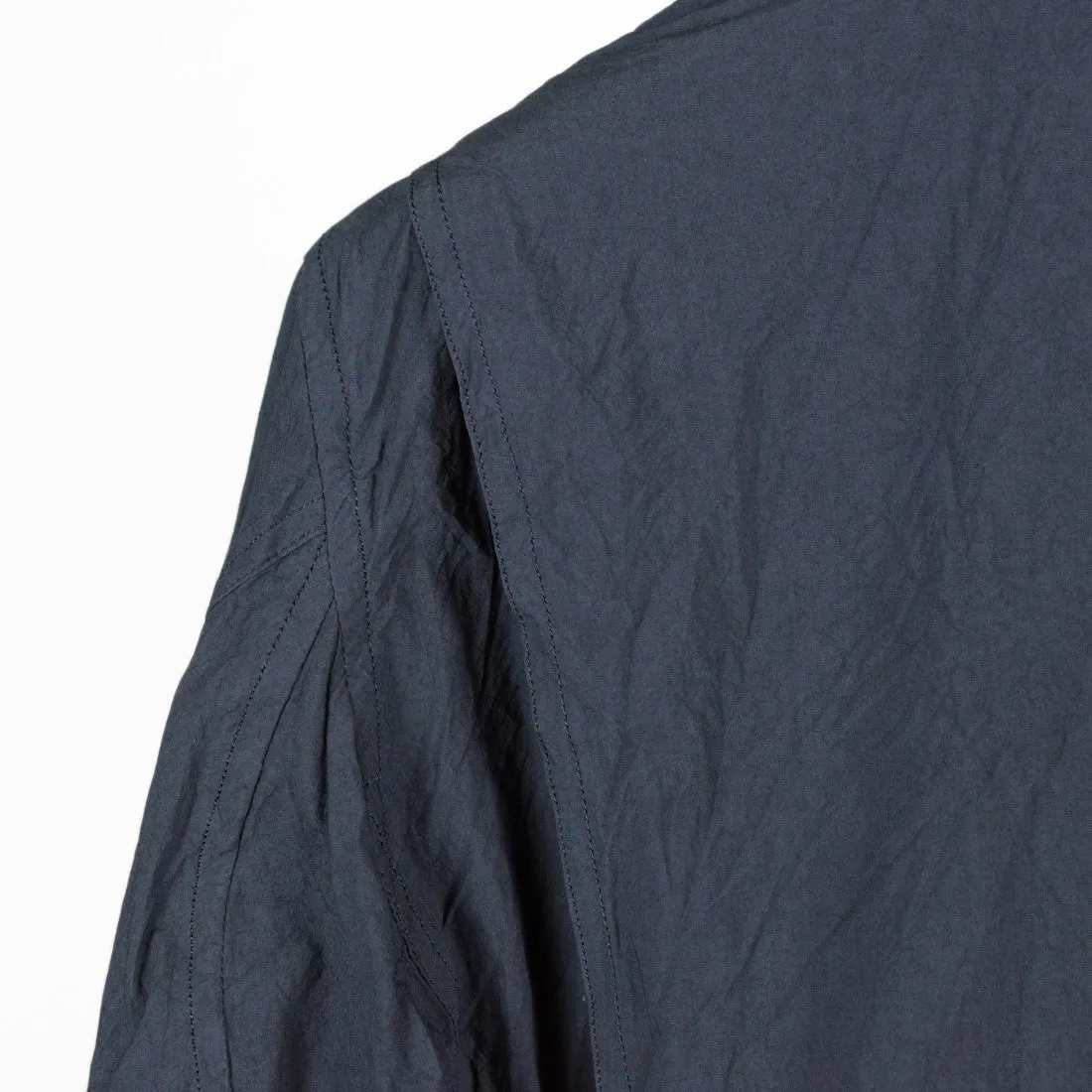 Navy lightweight cotton blouson