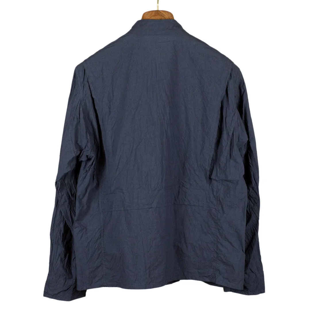 Navy lightweight cotton blouson
