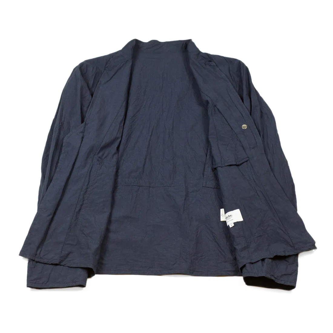 Navy lightweight cotton blouson