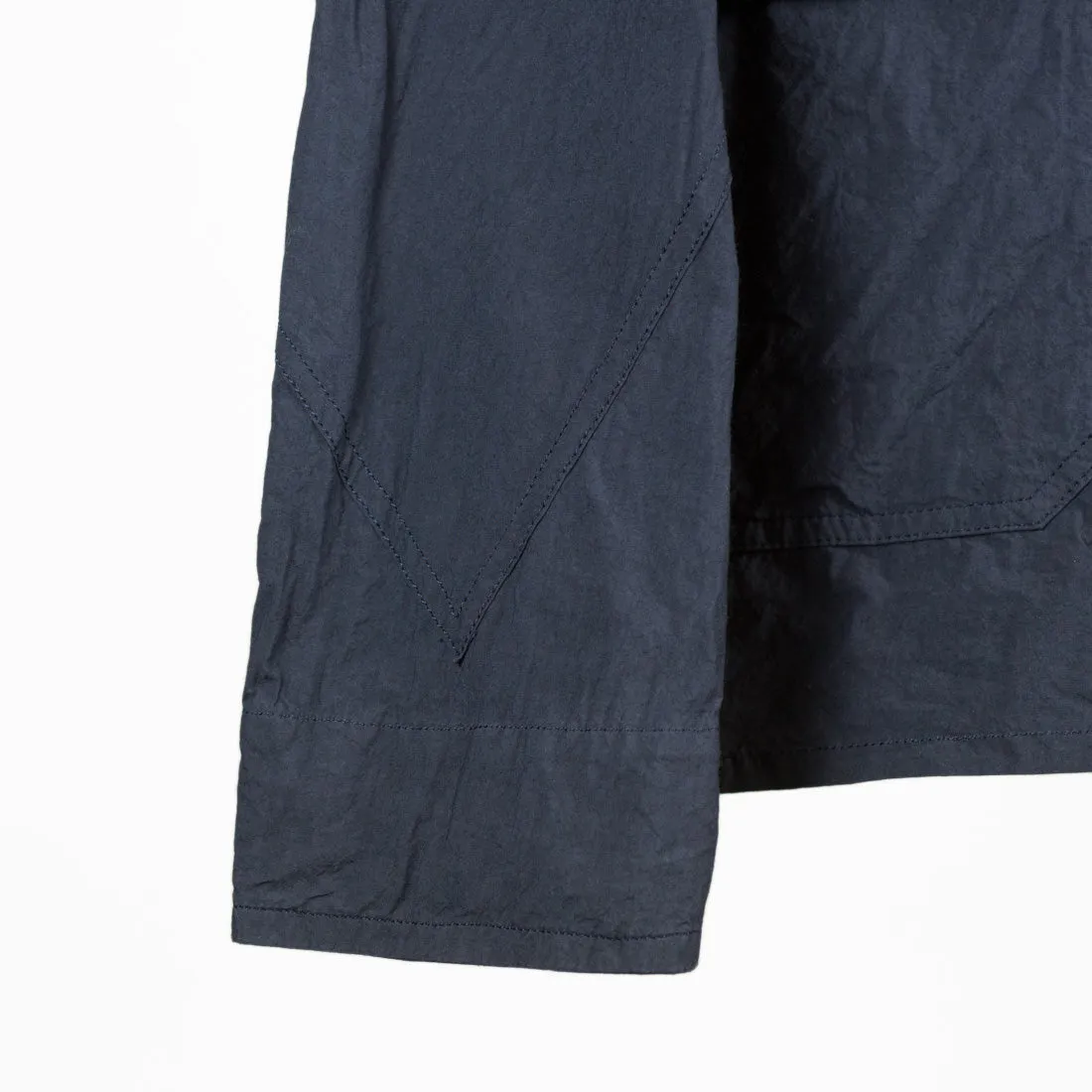 Navy lightweight cotton blouson