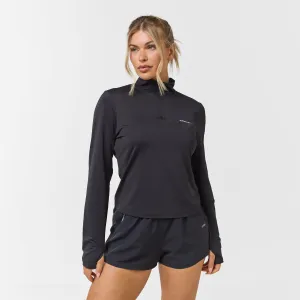 Performance 1/4 Zip Top & Short Set | Black