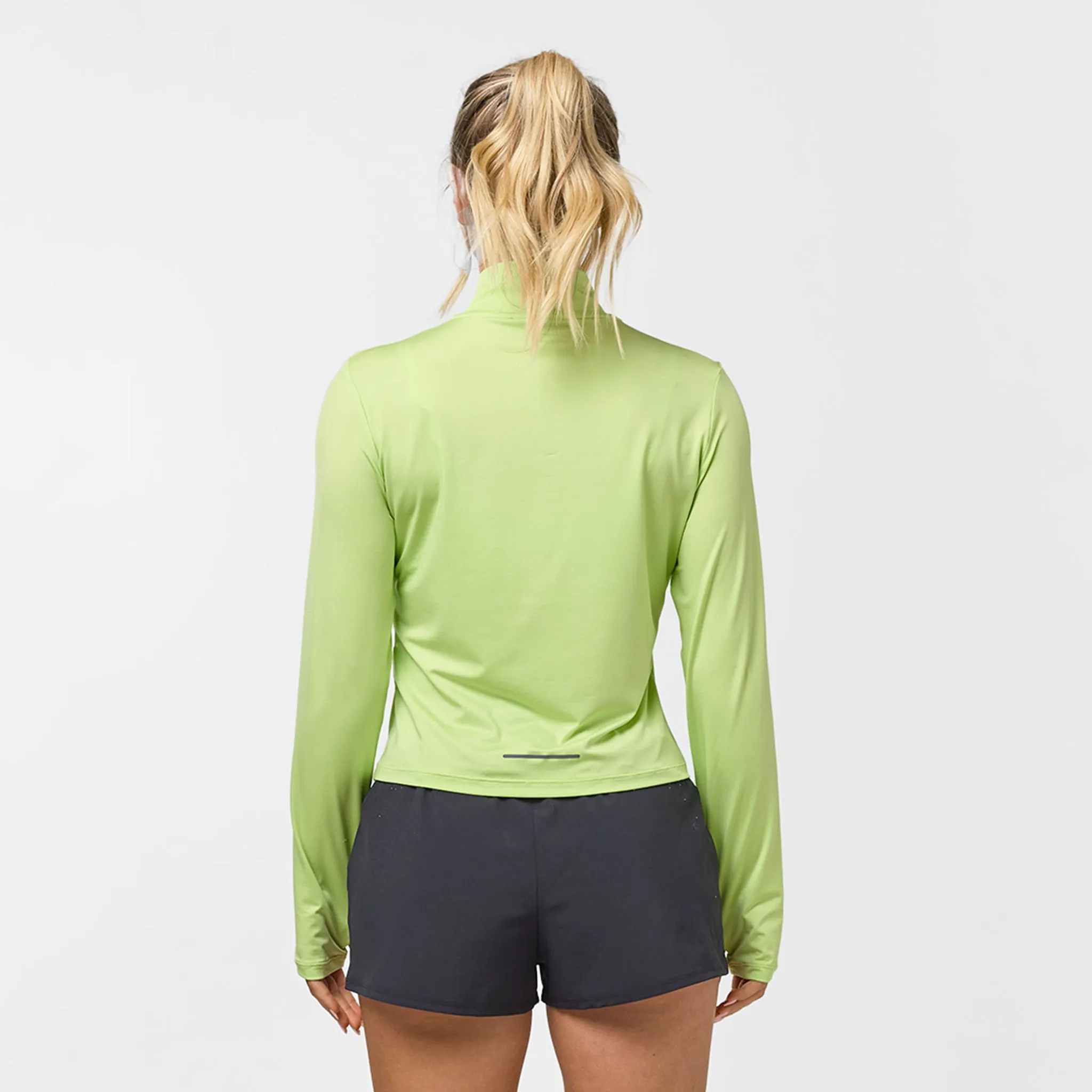 Performance 1/4 Zip Top & Short Set | Matcha Black
