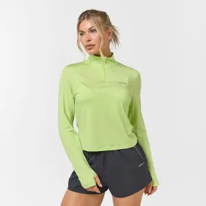 Performance 1/4 Zip Top & Short Set | Matcha Black