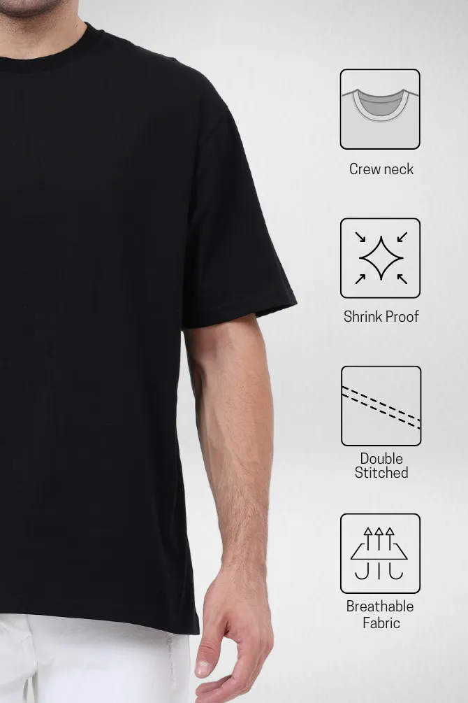 Pick Any 2 Plain Oversized T Shirt Combo for Men