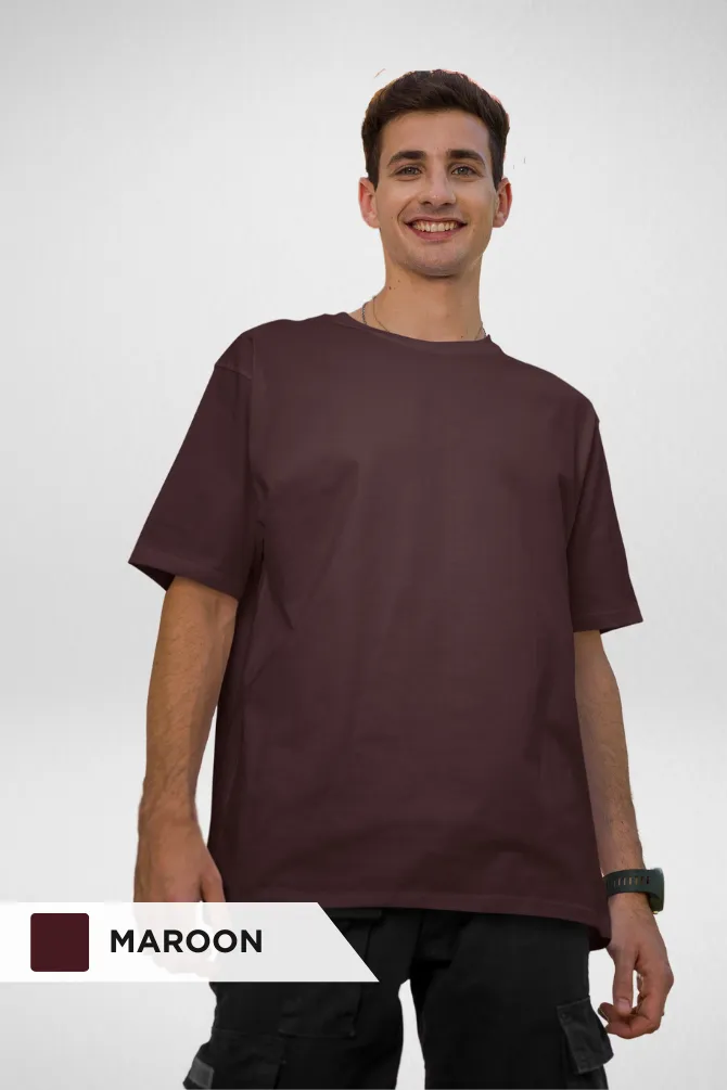 Pick Any 2 Plain Oversized T Shirt Combo for Men