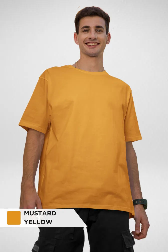 Pick Any 2 Plain Oversized T Shirt Combo for Men