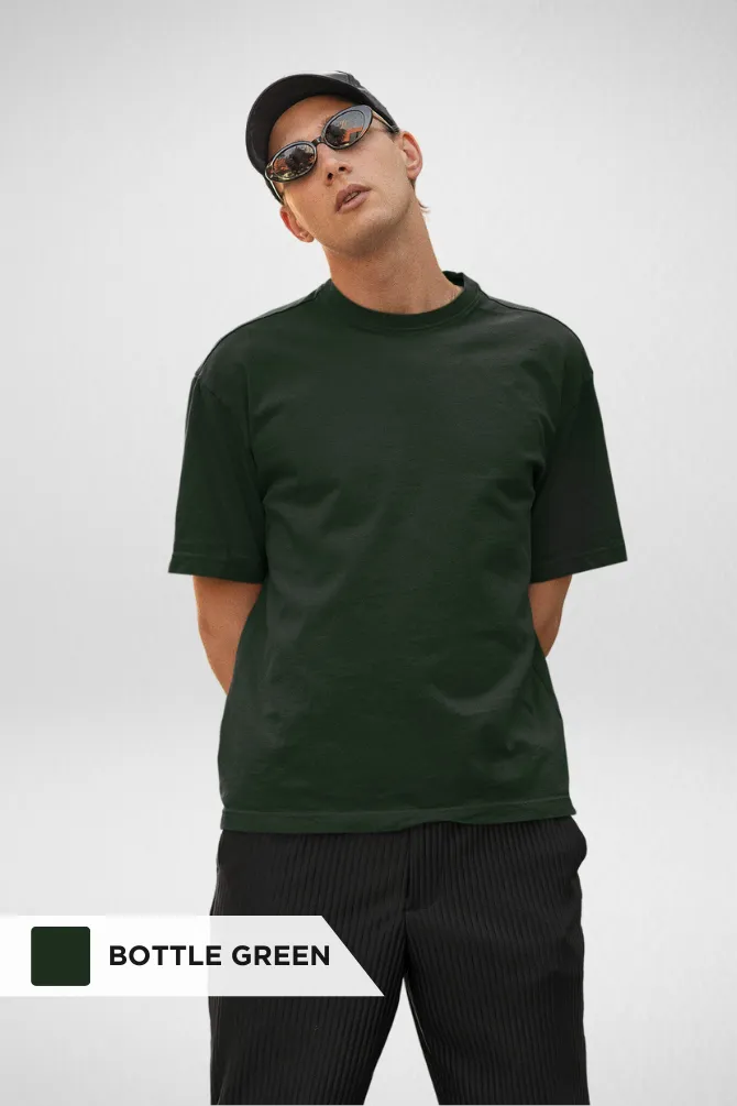 Pick Any 2 Plain Oversized T Shirt Combo for Men