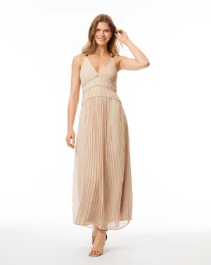 Pleated Midi Dress