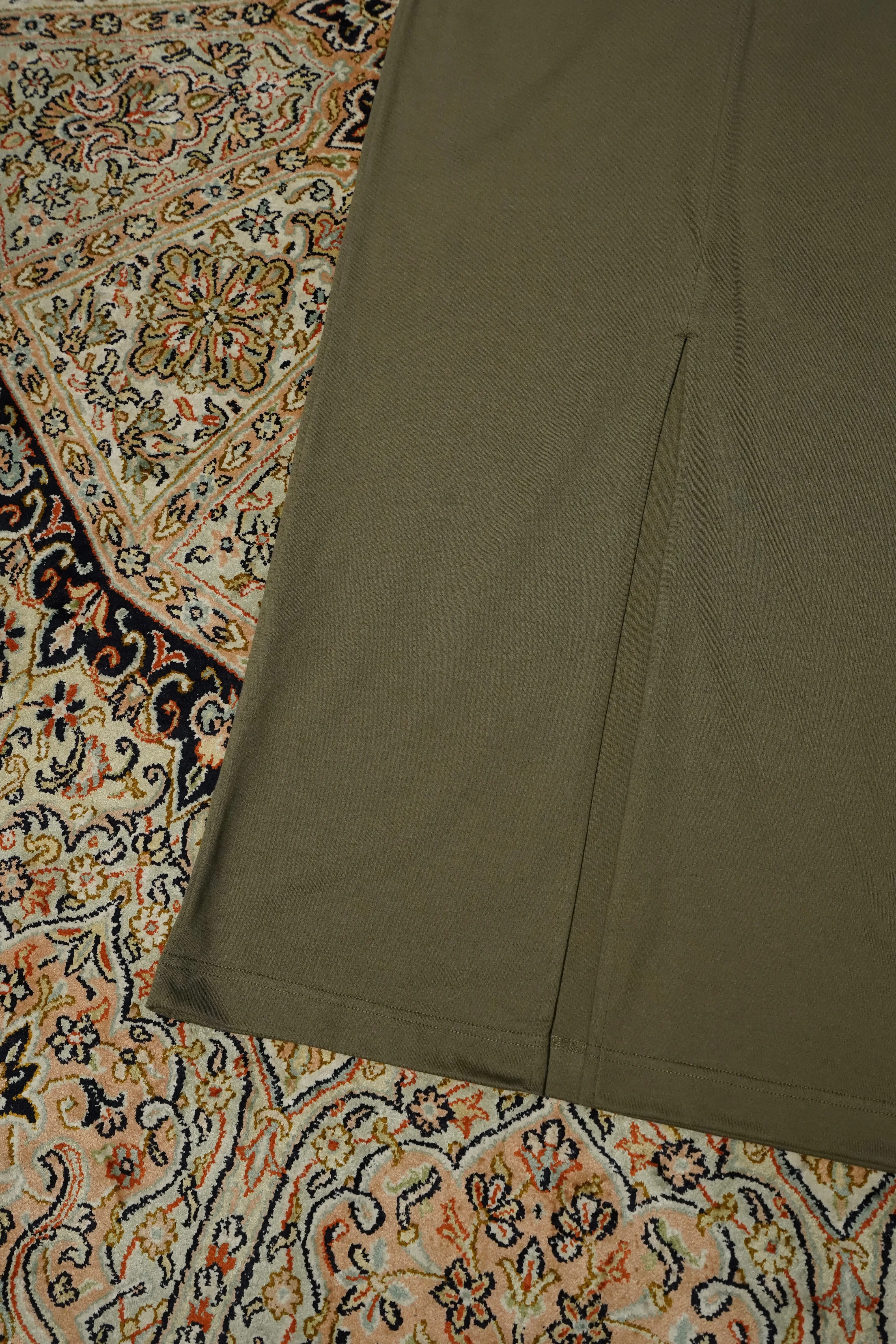 Ringer Oneshoulder One-piece (KHAKI)