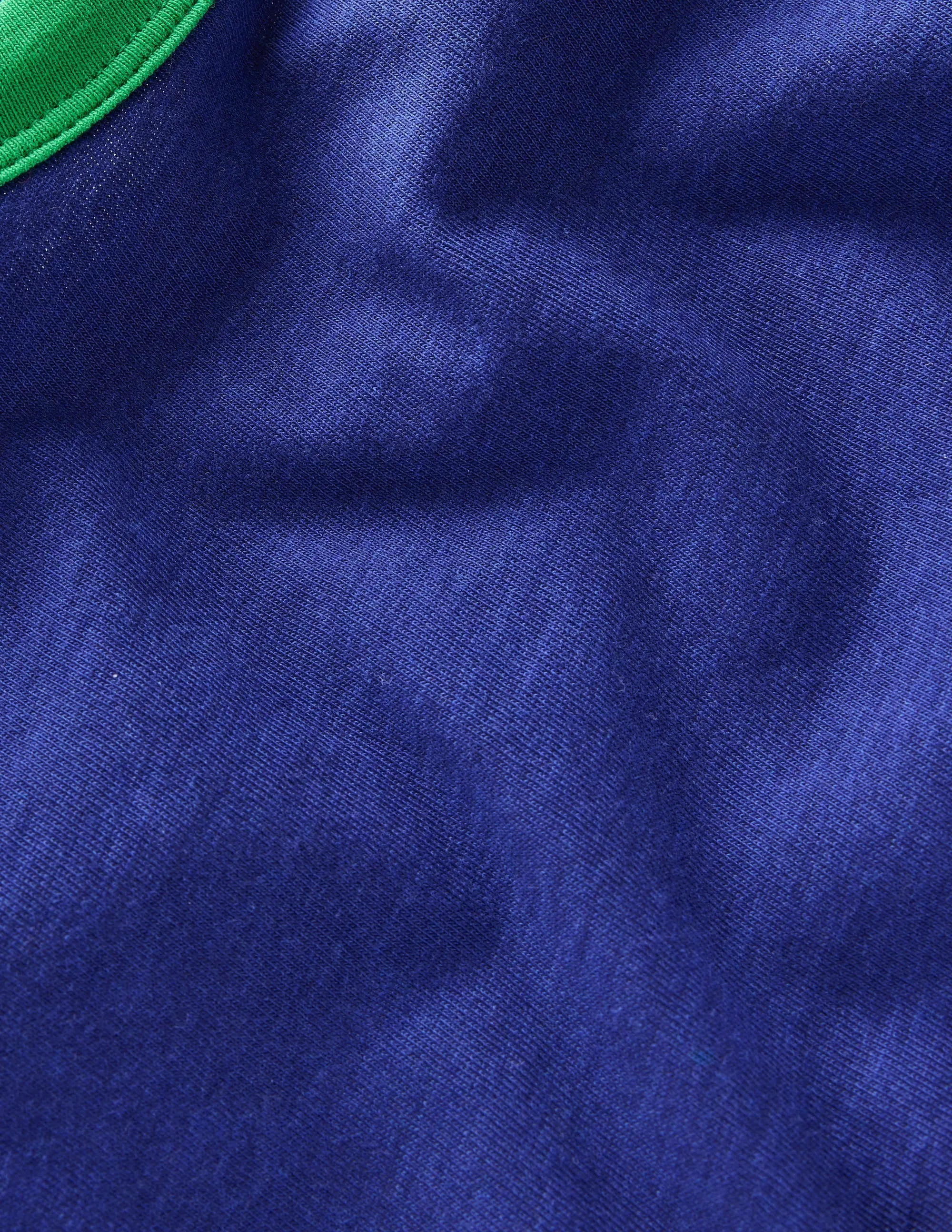 Ringer T-Shirt-Starboard Blue