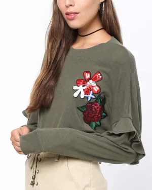 Sloane Sweet Tee in Olive